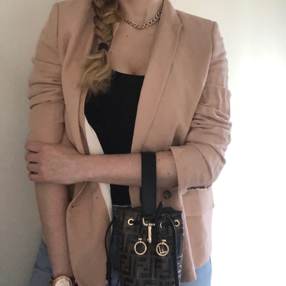 Ann taylor oversized linen blazer - Picture 9 of 10